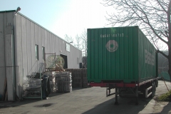 Spazio per stazionamento Container
